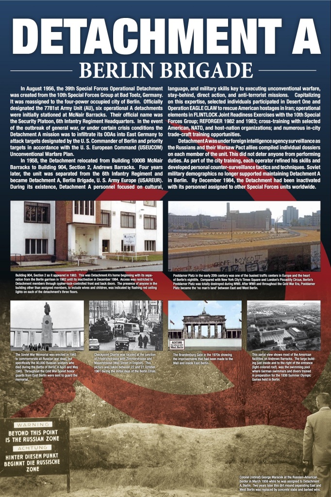 Detachment "A" Poster of History